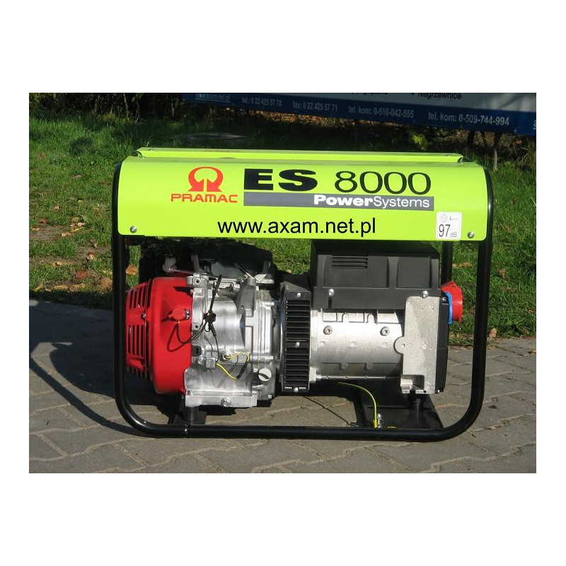 Agregat prądotwórczy Pramac ES 8000 AVR 3~