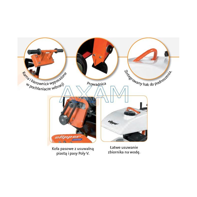 Przecinarka jezdna Norton Clipper CS 451