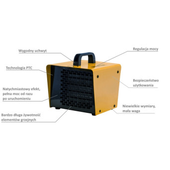 Nagrzewnica elektryczna MASTER B 2PTC [2 kW]