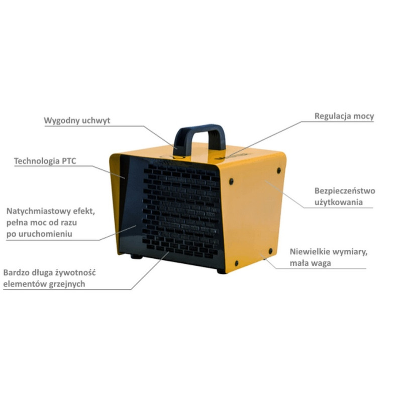 Nagrzewnica elektryczna MASTER B 2PTC [2 kW]