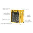 Nagrzewnica elektryczna MASTER B 9EPB [9 kW]