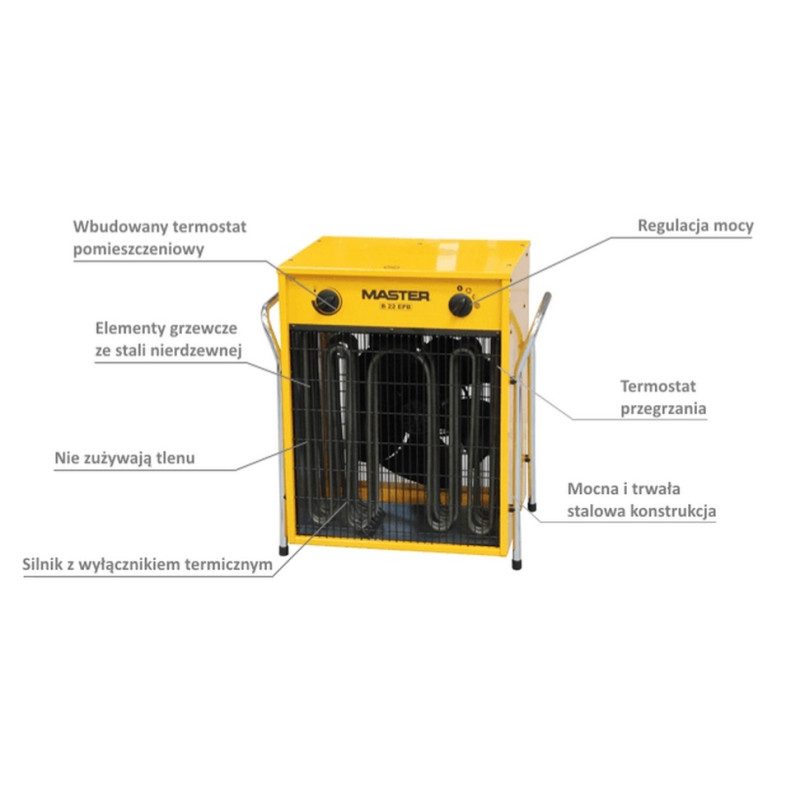 Nagrzewnica elektryczna MASTER B 22EPB [22 kW]