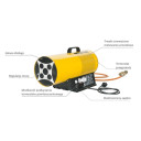 Nagrzewnica gazowa MASTER BLP 33ET [33kW]