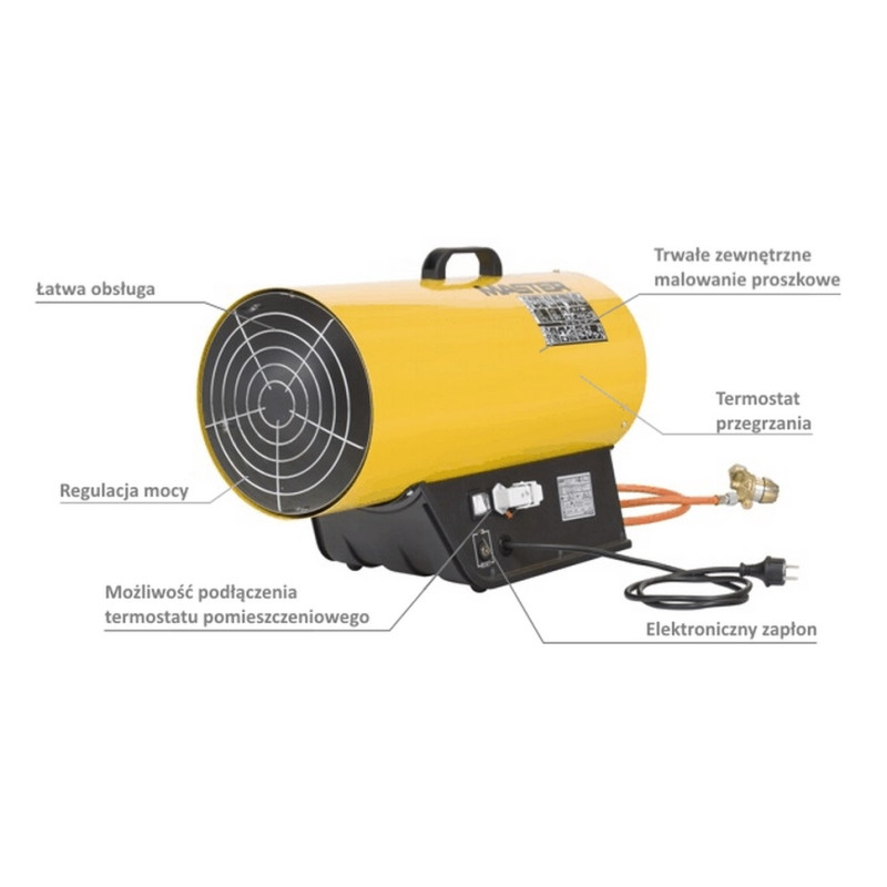 Nagrzewnica gazowa MASTER BLP 73ET [73kW]