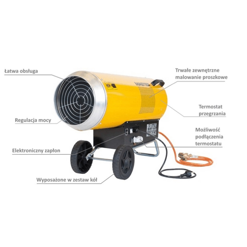 Nagrzewnica gazowa MASTER BLP 103ET [103kW]