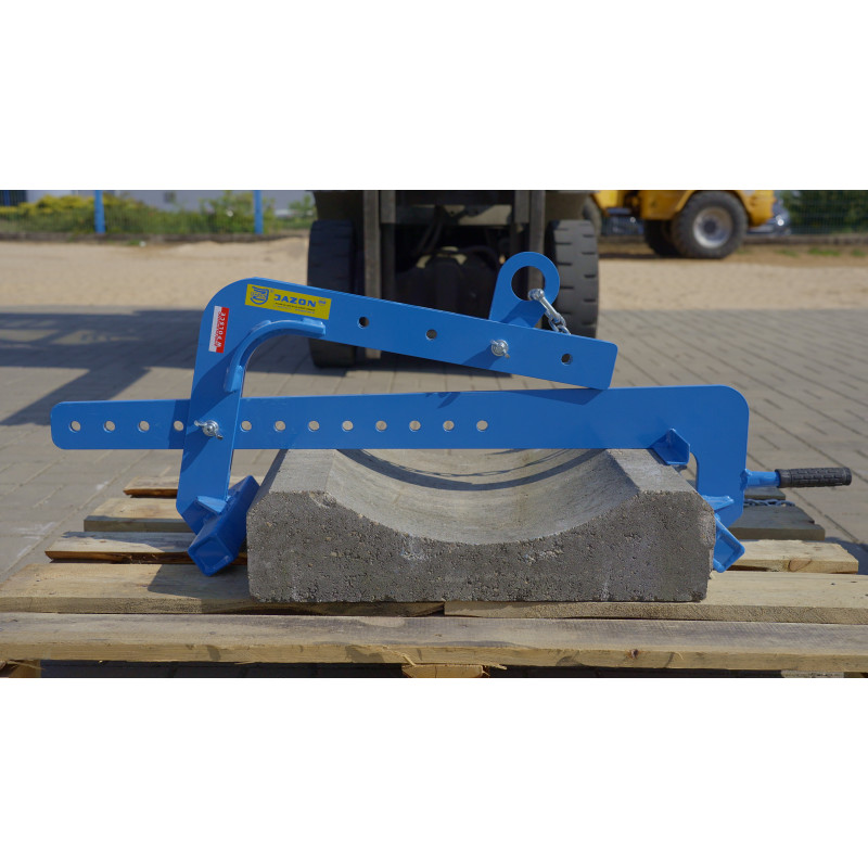 Chwytak do bloków betonowych z zaczepem Jazon CHBZ2