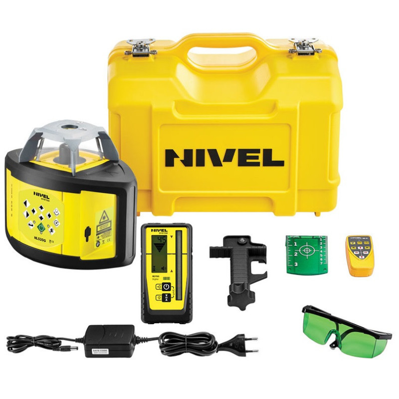 Niwelator laserowy Nivel System NL520G DIGITAL [zielony]
