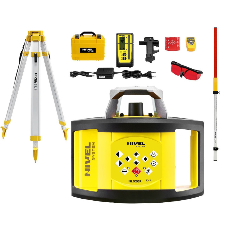 Niwelator laserowy Nivel System NL520R DIGITAL [czerwony]