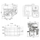 Silnik spalinowy Loncin G200 F-A