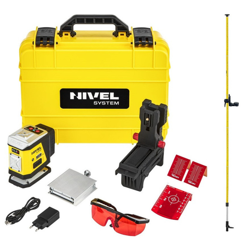 Laser krzyżowy Nivel System CL2R [czerwony]