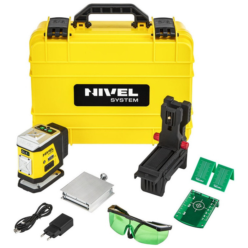 Laser krzyżowy Nivel System CL1G [zielony]