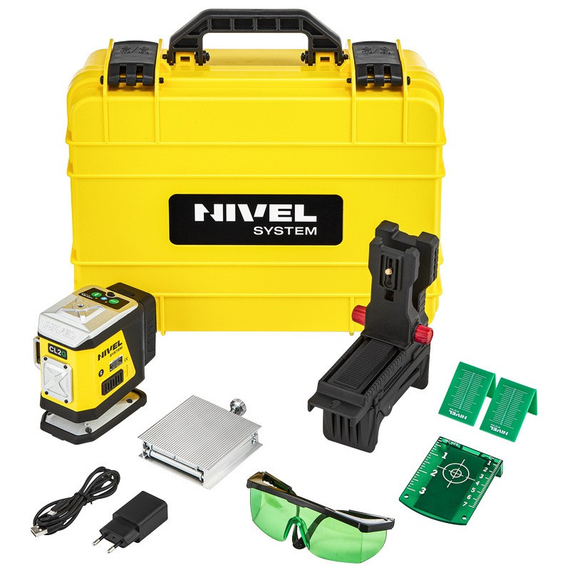 Laser krzyżowy Nivel System CL2G [zielony]