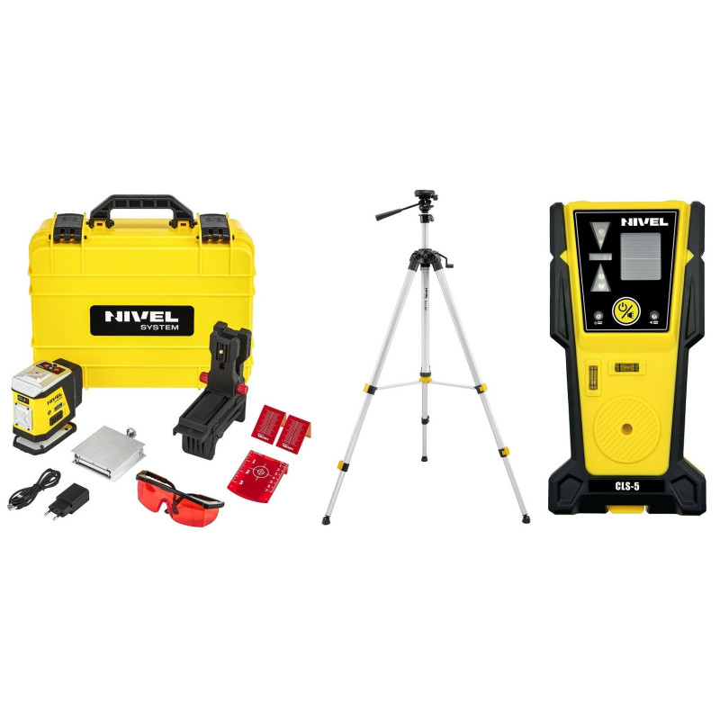 Laser krzyżowy Nivel System CL2R [czerwony]