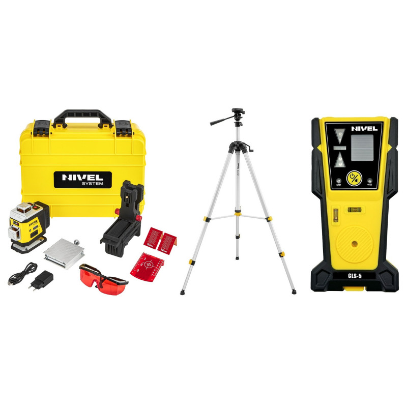 Laser krzyżowy Nivel System CL4R [czerwony]