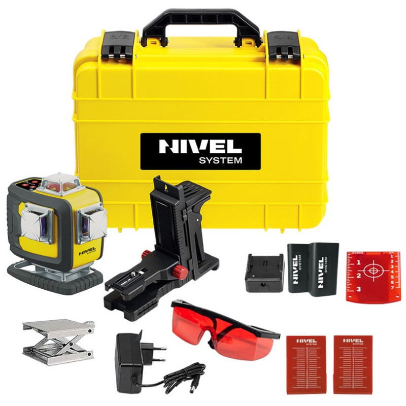 Laser krzyżowy Nivel System CL4D-R [czerwony]