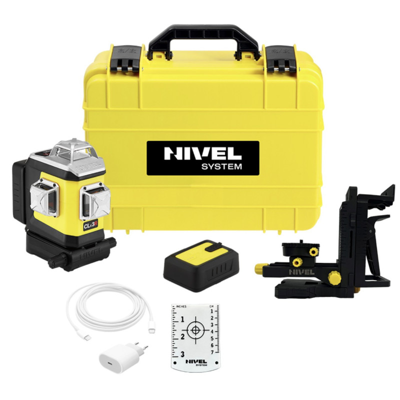 Laser krzyżowy Nivel System CLx3R [czerwony]