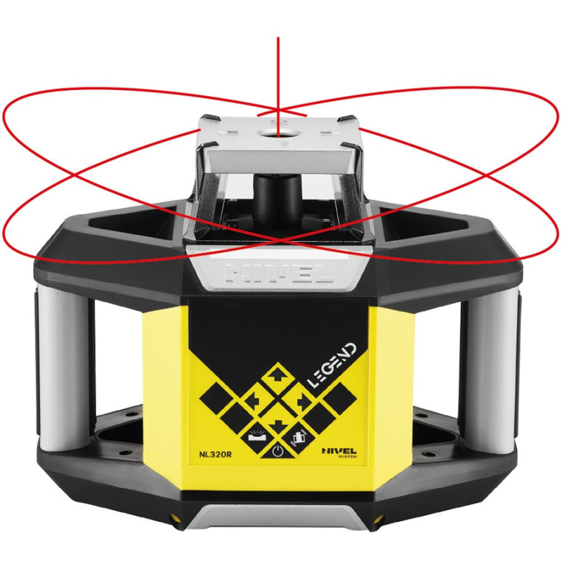 Niwelator laserowy Nivel System NL320R DIGITAL [czerwony]