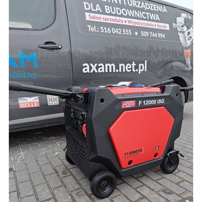 Agregat prądotwórczy Fogo F 12000 ISG inwerter - DUALFUEL na GAZ