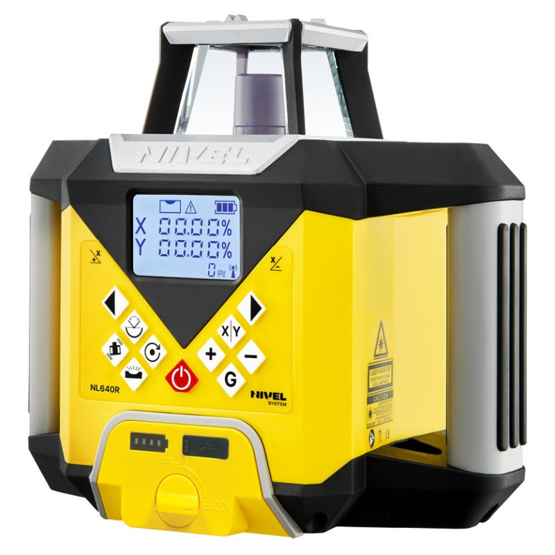 Niwelator laserowy Nivel System NL640R DIGITAL [czerwony]