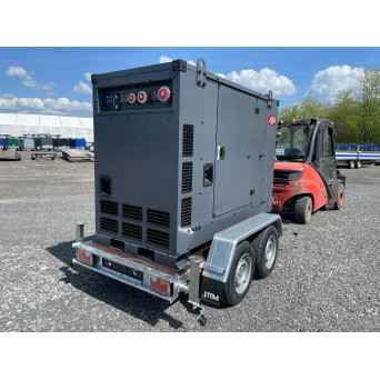 Wynajem agregatu prądotwórczego FOGO FD 100 BC na przyczepie 78kW